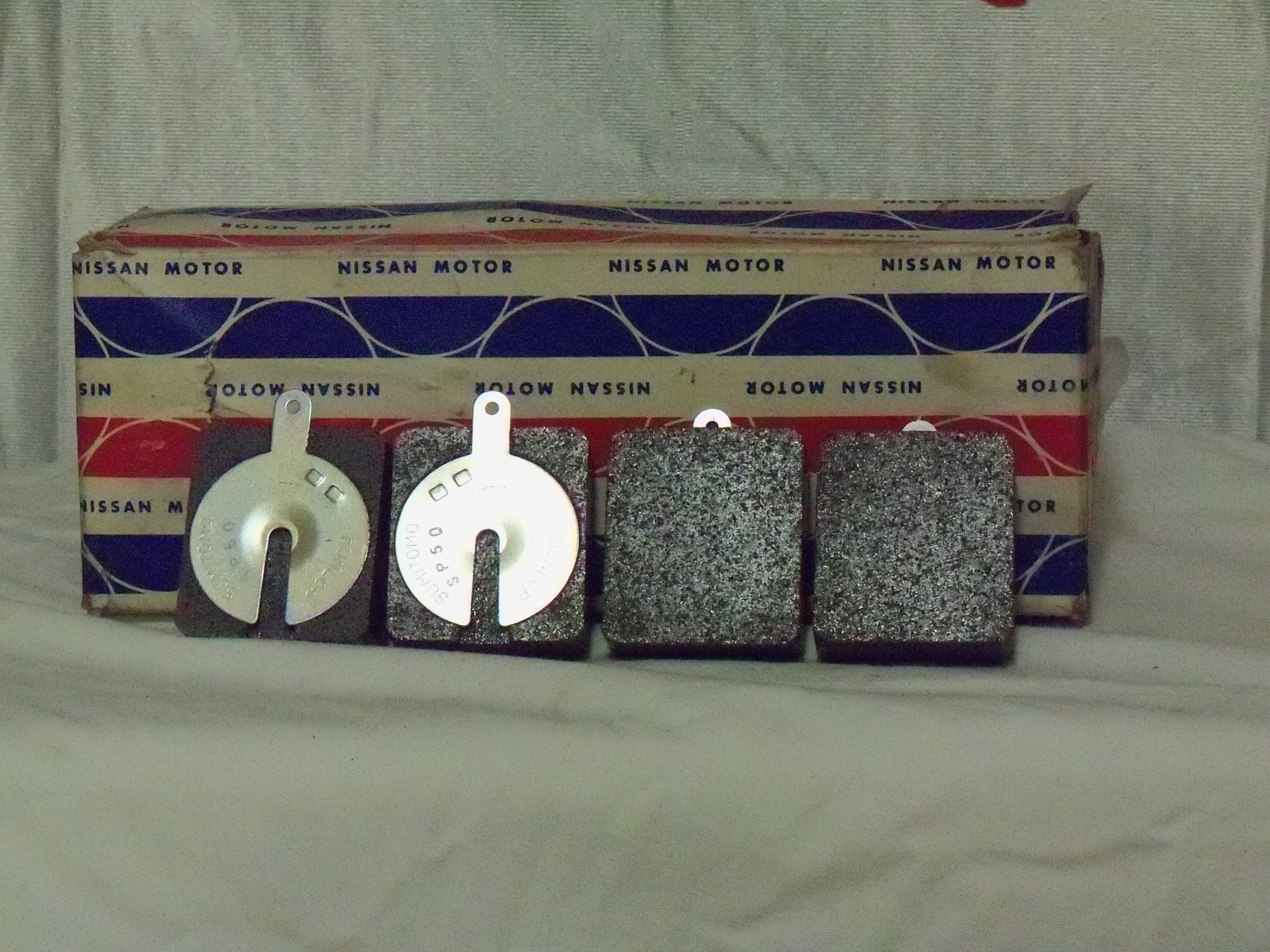 Datsun Fairlady Roadster Font Disc Pad Set Nissan 67 to 70 Years