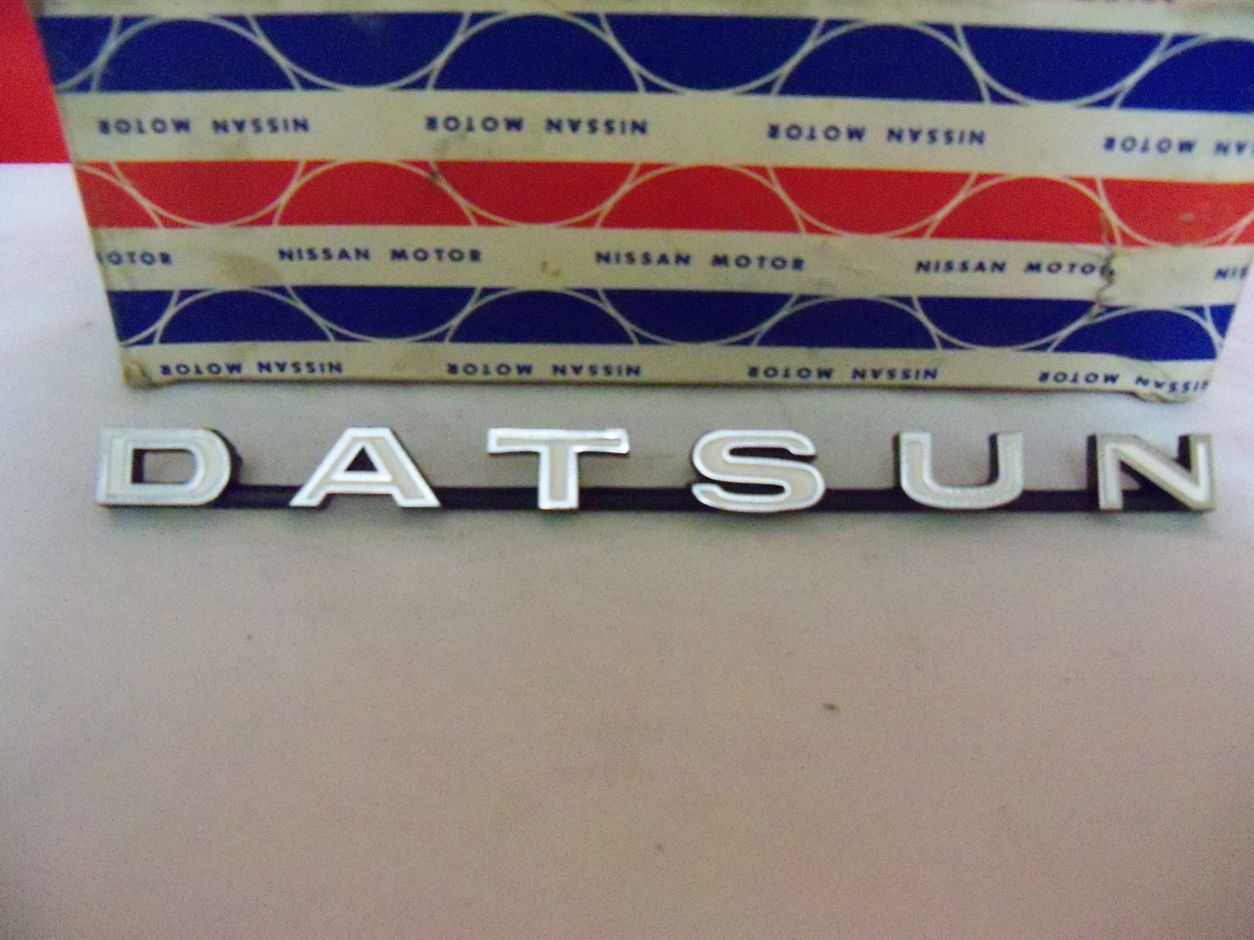 Datsun Roadster Fender Emblem 1600 & 2000 Models